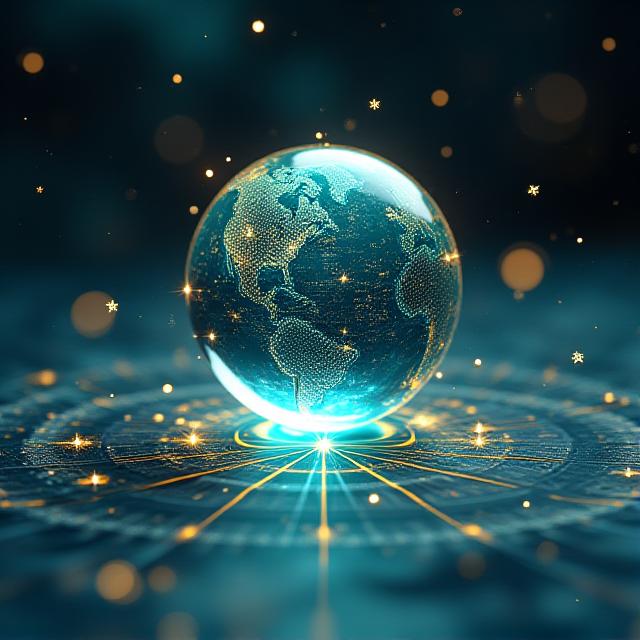 Abstract cosmic cartography representation