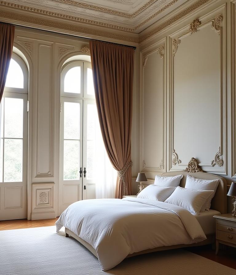 Modernized French Chateau interior